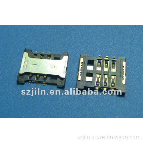 Micro SD flip card H1.8mm No shelves type